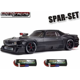Arrma ARA7617V2T1 FELONY 6S BLX Street Bash 1/7 All-Road Muscle Black - SPAR SET 1