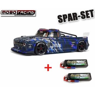 Arrma ARA7615V2T1 INFRACTION V2 6S BLX 1/7 All-Road Truck Blue - SPAR SET 1