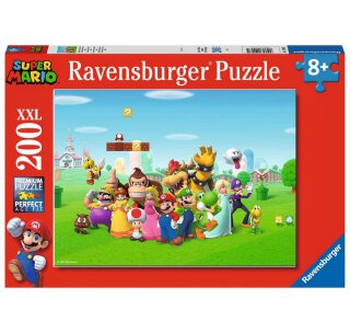 Ravensburger 12993 Puzzle Super Mario Abenteuer Teileanzahl 200 XXL