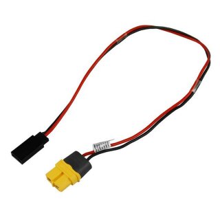 YUKI MODEL Empfänger Ladekabel XT60 - UNI 0,75mm² 30cm 610051