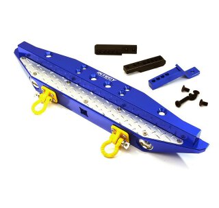 Integy Realistic Rear Alu Bumper Traxxas TRX-4 C28579BLUE