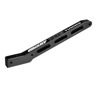 Team Corally C-00180-396-2 Chassis Brace V2 - Rear - 7075 T6 Hard Anodised Black
