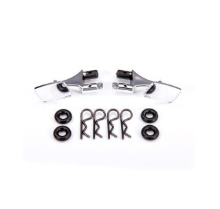 Traxxas 9118 Seiten-Spiegel chrom für TRX9111 Karo Chevy Blazer