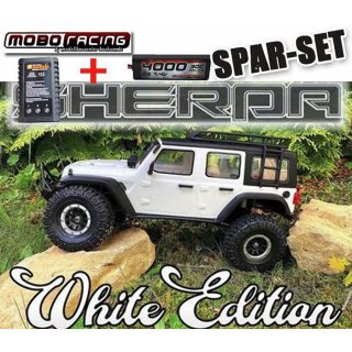 Absima 12015 1:10 EP Crawler CR3.4 "SHERPA" White Edition RTR - SPAR SET 4