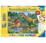 Ravensburger 13695 Puzzle Welt der Dinosaurier...