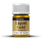 Vallejo 70794 Rotgold, Auf Alkoholbasis, Metallic, 35 ml