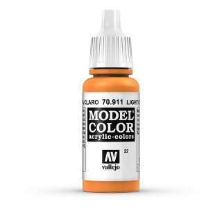 Vallejo 70911 Hellrotorange, matt, 17 ml