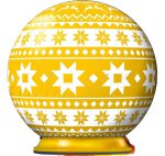 Ravensburger 11269 3D Puzzle Puzzle-Ball Weihnachtskugel Norweger Muster Teile 54