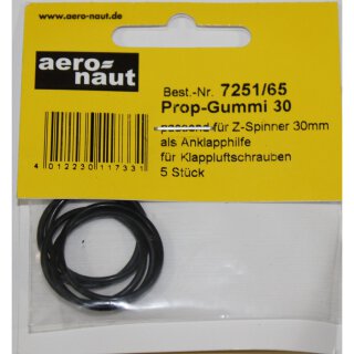 Aeronaut 725165 Prop-Gummi 30mm