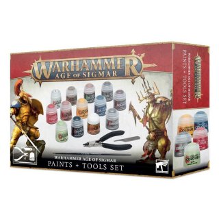 Warhammer Age of Sigmar Paints + Tools (80-17) 54170299002
