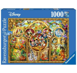 Ravensburger 15266 Puzzle Die schönsten Disney Themen - Teilezahl 1000