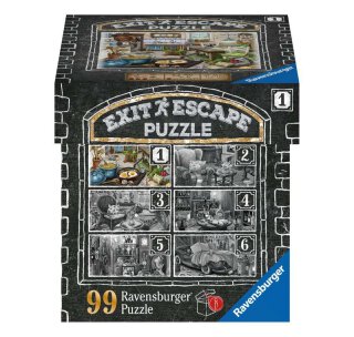 Ravensburger 16877 EXIT Puzzle im Gutshaus Küche Teileanzahl 99