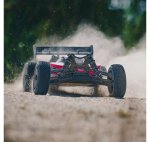 Arrma ARA8306 1/8 TLR Tuned TYPHON 4WD Roller Buggy, Pink/Purple