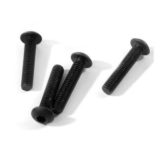 HPI HZ216 Button Head Screw M3X15mm (Hex Socket/4St)