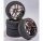 Carson 900161 1:10 Räderset 10 Sp.Design (4) rauch/ch. 500900161