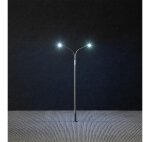 Faller 180101 LED-Straßenbeleuchtungen, Peitschenleuchten, 3 Stück Spur H0