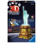 Ravensburger 12596 3D Puzzle Freiheitsstatue bei Nacht -...