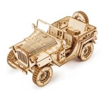 Pichler C1954 Army Jeep Lasercut 3D Holzbausatz