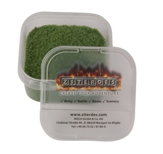 ZITERDES 6079611 Basing & Battleground Flockage, Mittelgrün
