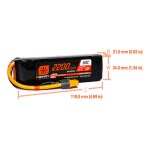 Spektrum SPMX223S50 11,1V 2200mAh 3S 50C Smart G2 IC3