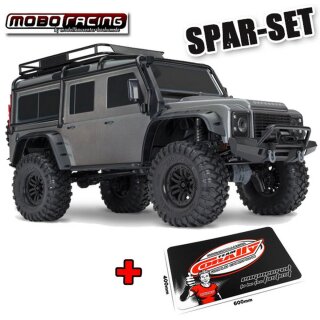 Traxxas 82256-4 TRX-4 Land Rover Defender Crawler 1:10 2,4GHz TRX4 - grau + Schraubermatte