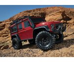 Traxxas 82256-4 TRX-4 Land Rover Defender Crawler 1:10 2,4GHz TRX4 -rot + Schraubermatte