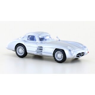 LEGRAND LE87301 1:87 Mercedes-Benz 300 SLR Uhlenhaut Coupe, silber blau