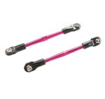 Traxxas 3139P  Gewindestange R/L 59mm Alu Pink (2)