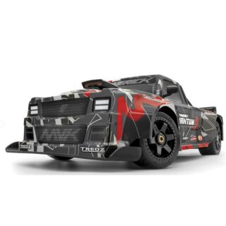Maverick MV150313 QuantumR Flux 4S 1/8 4WD Race Truck - Grey/Red