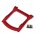 Traxxas TRX6728R Skid plate, roof (body)/ 3x12mm CS (4) RED