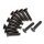 HPI HZ478 TP. Flat Head Screw m2.6x12MM (12stk)