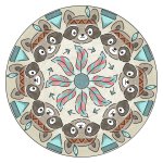 Ravensburger 20019 Midi Mandala-Designer Boho Style