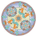 Ravensburger 20019 Midi Mandala-Designer Boho Style