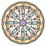 Ravensburger 20019 Midi Mandala-Designer Boho Style