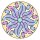 Ravensburger 20019 Midi Mandala-Designer Boho Style