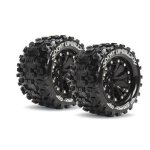 LOUISE T3204SBM MT-Uphill soft Felge schwarz 14mm Monster...