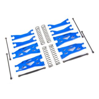 Traxxas 7895X Wide-X-Maxx-Kit Wide-Suspension-Kit für den X-Maxx, blau