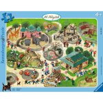 Ravensburger 05565 Puzzle Ali Mitgutsch: Im Zoo...