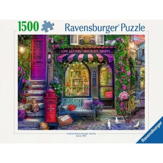 Ravensburger 00737 Puzzle Liebesbriefe und Schokolade Teileanzahl: 1500