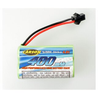 Carson 608248 Akku Racing Pack 4,8V/400mAh NiMH 500907345 JST
