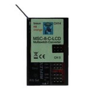 Beier Multiswitch-Converter für CARSON Reflex Stick MULTI PRO 14 Kanal mit LCD