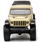 Axial AXI00005T1 1/24 SCX24 Jeep JT Gladiator 4WD Rock Crawler Brushed RTR Beige