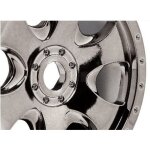 HPI 105801 Warlock-Rad Schwarz Chrome (83X56MM/2Stk) H105801