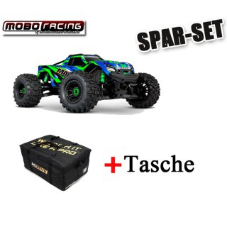 Traxxas 89086-4 Wide-Maxx 4WD Monster Truck Brushless 4S 1:10 TQI 95km/h+ - Grün+Tasche