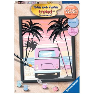 Ravensburger 20070 Malen nach Zahlen Beach Life