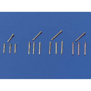 Krick 60949 Messingnägel 0,7x12mm Senkk. (ca. 100 Stk)