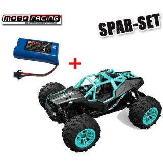 DF-Models 3160 Fun-Racer 1:14 - 4WD RTR - Türkis Inkl Akku