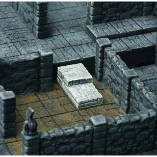 Ziterdes 6079355 Dunkelstadt Einzeltreppe, zweistufig, 3 Stk