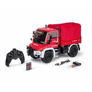 Carson 907721 1:12 MB Unimog U300 Feuerwehr 2,4G 100% RTR 500907721