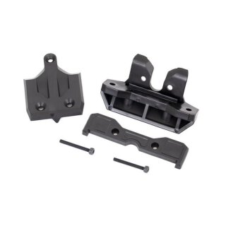 Traxxas 9536 Bumper Skid-Platte & Tie-Bar-Halterung hinten + Schrauben